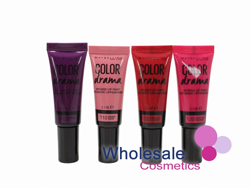 10 x Maybelline Color Drama Intense Lip Paint - ASSORTED